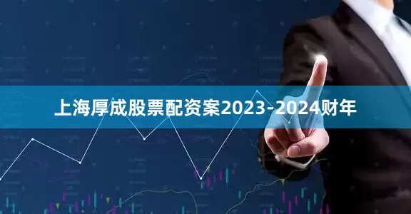 上海厚成股票配资案2023-2024财年